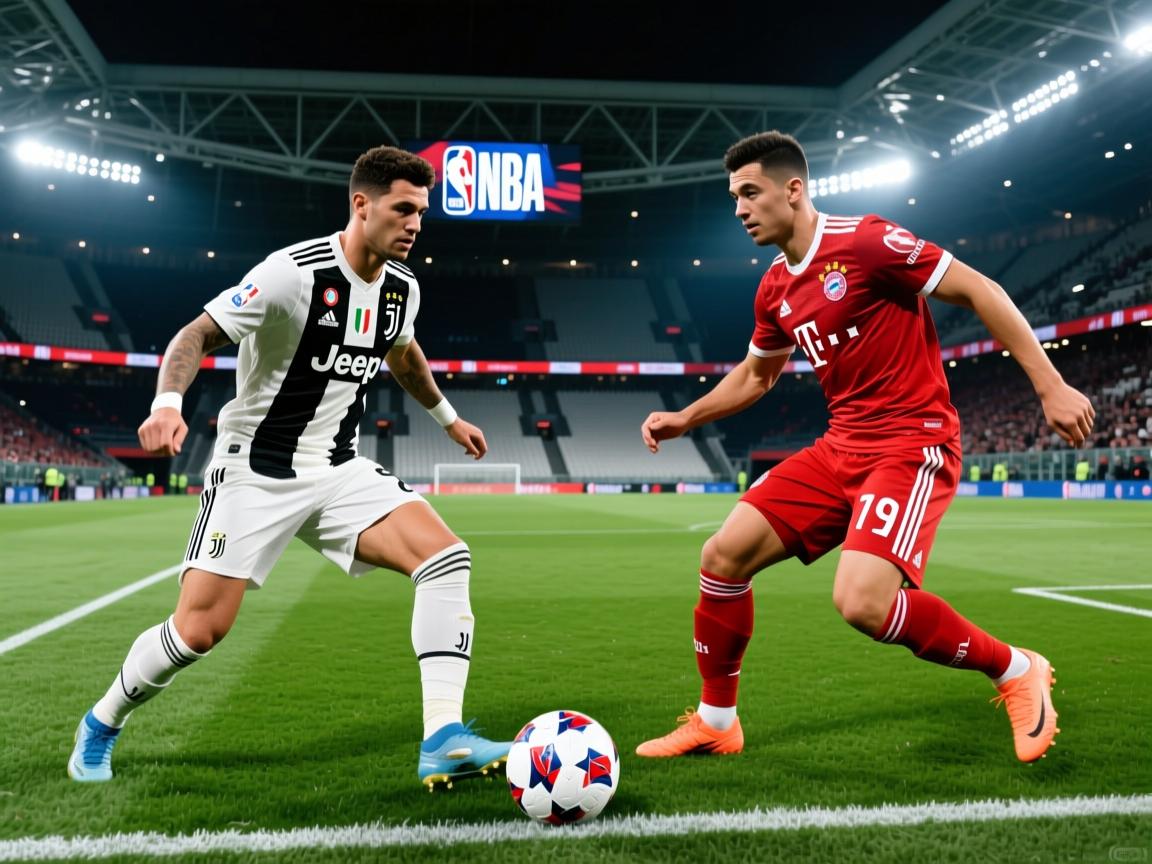 尤文图斯对阵拜仁慕尼黑，预备迎接挑战